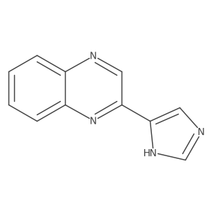 2-(1H-imidazol-4-yl)quinoxaline Structure