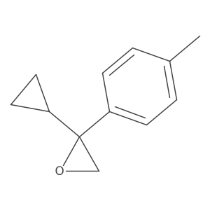 2-Cyclopropyl-2-(4-methylphenyl)oxirane结构式