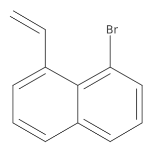 1-Bromo-8-vinylnaphthalene Structure