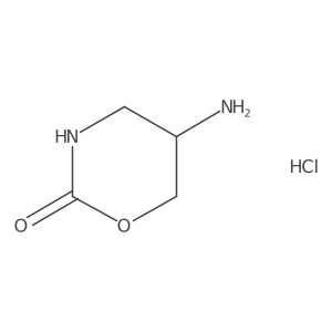 (5R)-5-amino-1,3-oxazinan-2-one hydrochloride结构式