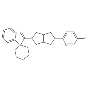 5-Chloro-2-[5-(4-phenyloxane-4-carbonyl)-octahydropyrrolo[3,4-c]pyrrol-2-yl]pyridine Structure