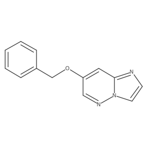 7-(Benzyloxy)imidazo[1,2-b]pyridazine结构式