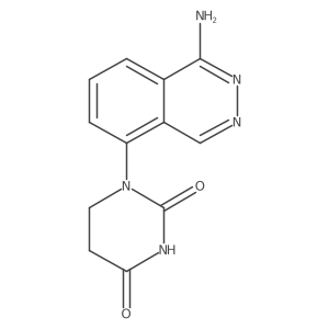 1-(1-Aminophthalazin-5-yl)-1,3-diazinane-2,4-dione结构式