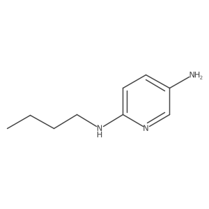 N2-Butyl-2,5-pyridinediamine结构式