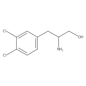 (R)-2-Amino-3-(3,4-dichlorophenyl)propan-1-ol Structure