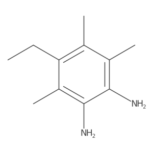 4-Ethyl-3,5,6-trimethylbenzene-1,2-diamine结构式