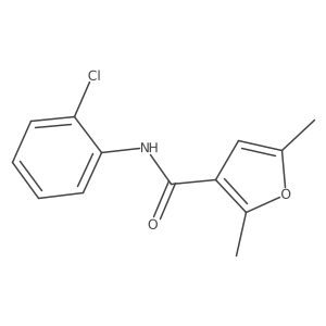 N-(2-chlorophenyl)-2,5-dimethylfuran-3-carboxamide Structure
