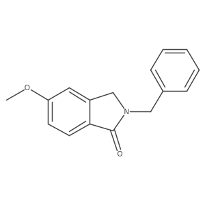 2-Benzyl-5-methoxy-2,3-dihydro-isoindol-1-one Structure