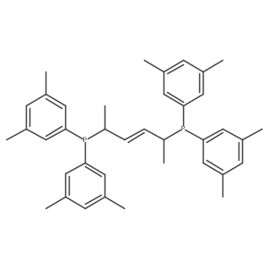 ((2S,5S,Z)-Hex-3-ene-2,5-diyl)bis(bis(3,5-dimethylphenyl)phosphane) Structure