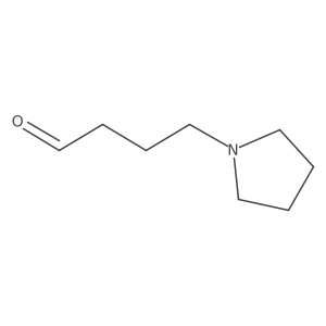 4-(Pyrrolidin-1-yl)butanal结构式