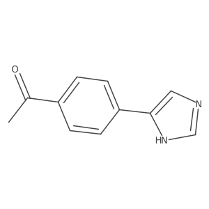 4-(4-Acetylphenyl)-1H-imidazole结构式