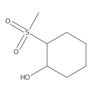 Rac-(1R,2R)-2-methanesulfonylcyclohexan-1-ol Structure