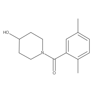 Cc1ccc(C)c(C(=O)N2CCC(O)CC2)c1结构式