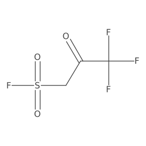 3,3,3-Trifluoro-2-oxopropane-1-sulfonyl fluoride结构式