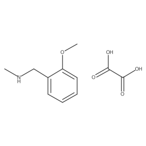 [(2-Methoxyphenyl)methyl](methyl)amine; oxalic acid结构式