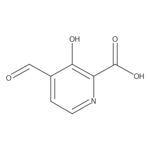 4-Formyl-3-hydroxypyridine-2-carboxylic acid Structure