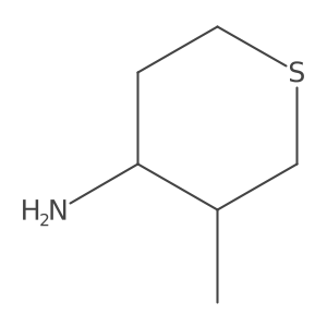 3-Methyltetrahydro-2h-thiopyran-4-amine Structure