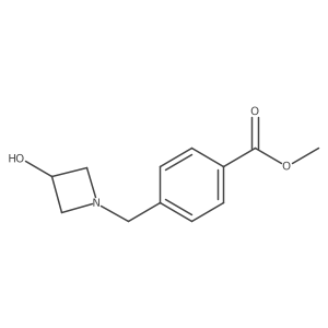 Methyl 4-((3-hydroxyazetidin-1-yl)methyl)benzoate Structure