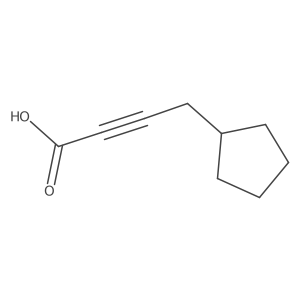 4-Cyclopentylbutynoic acid Structure