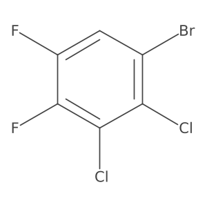 2,3-Dichloro-4,5-difluorobromobenzene Structure