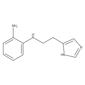 N1-[2-(1H-imidazol-4-yl)ethyl]benzene-1,2-diamine结构式