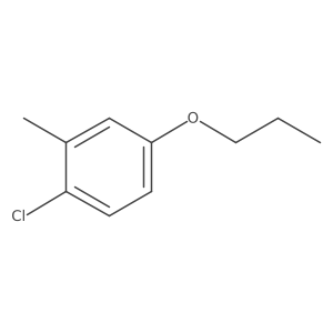 1-Chloro-2-methyl-4-propoxybenzene Structure
