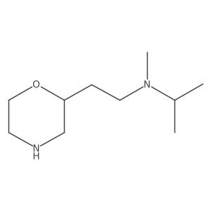 n-Methyl-N-(2-(morpholin-2-yl)ethyl)propan-2-amine Structure