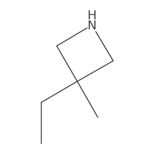 3-Ethyl-3-methylazetidine结构式