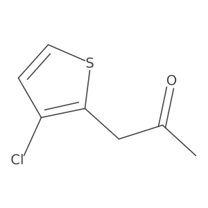 1-(3-Chlorothiophen-2-yl)propan-2-one结构式