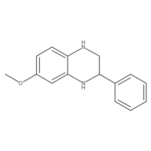 7-Methoxy-2-phenyl-1,2,3,4-tetrahydroquinoxaline结构式