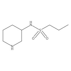 N-[(3R)-piperidin-3-yl]propane-1-sulfonamide Structure