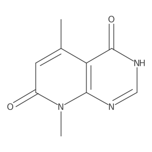 5,8-Dimethyl-pyrido[2,3-d]pyrimidine-4,7(3h,8h)-dione结构式