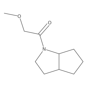 2-Methoxy-1-{octahydrocyclopenta[b]pyrrol-1-yl}ethan-1-one Structure
