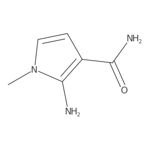 2-Amino-1-methylpyrrole-3-carboxamide Structure