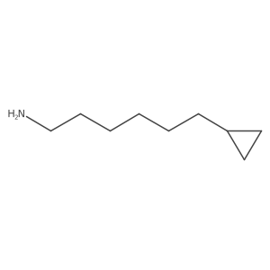 6-Cyclopropylhexan-1-amine结构式