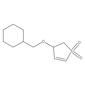 3-(Cyclohexylmethoxy)-2,3-dihydro-1lambda6-thiophene-1,1-dione Structure