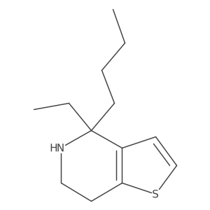 4-butyl-4-ethyl-4H,5H,6H,7H-thieno[3,2-c]pyridine结构式