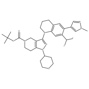 N-Boc Desmethylaminoformyl GNE-781结构式