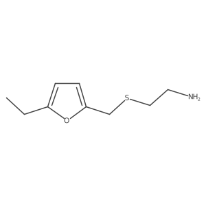 2-{[(5-Ethylfuran-2-yl)methyl]sulfanyl}ethan-1-amine结构式
