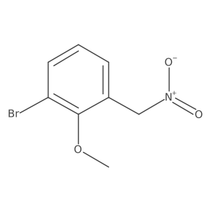 1-Bromo-2-methoxy-3-(nitromethyl)benzene Structure