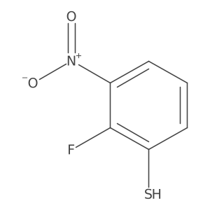 2-Fluoro-3-nitrobenzene-1-thiol Structure