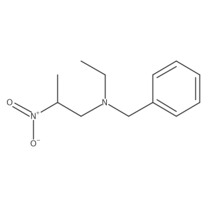 Benzyl(ethyl)(2-nitropropyl)amine Structure