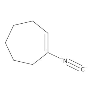 Cycloheptene, 1-isocyano- Structure