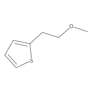 2-(2-Methoxyethyl)thiophene结构式