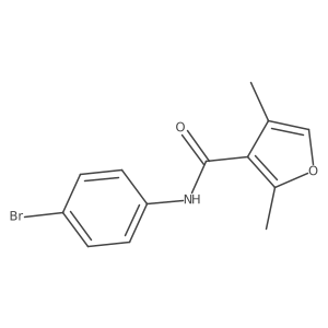 N-(4-bromophenyl)-2,4-dimethylfuran-3-carboxamide Structure