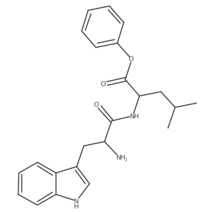 L-Leucine, N-L-tryptophyl-, phenyl ester结构式