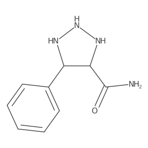 5-Phenyltriazolidine-4-carboxamide结构式
