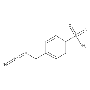 4-Azidomethyl-benzenesulfonamide结构式