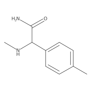 2-(Methylamino)-2-(p-tolyl)acetamide结构式