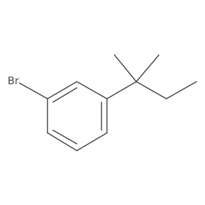 1-Bromo-3-(tert-pentyl)benzene结构式